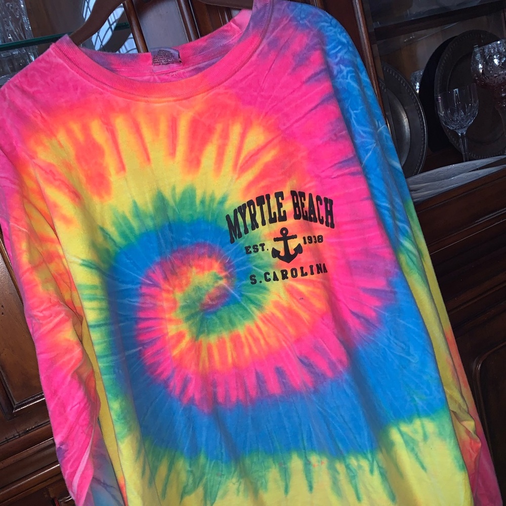 Myrtle Beach Tye Dye Long Sleeve